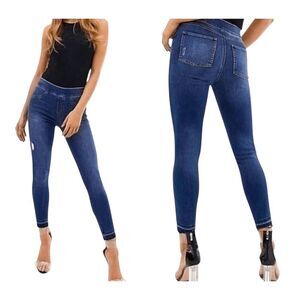 SPANX Distressed Skinny Jeans Size S/P